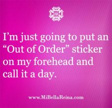 Out of Order Sticker Funny Quote
